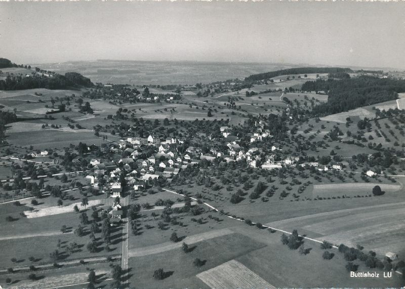 Cartoline postali: Buttisholz + 1965 – Usato da Emmenbrücke venduto da teestube