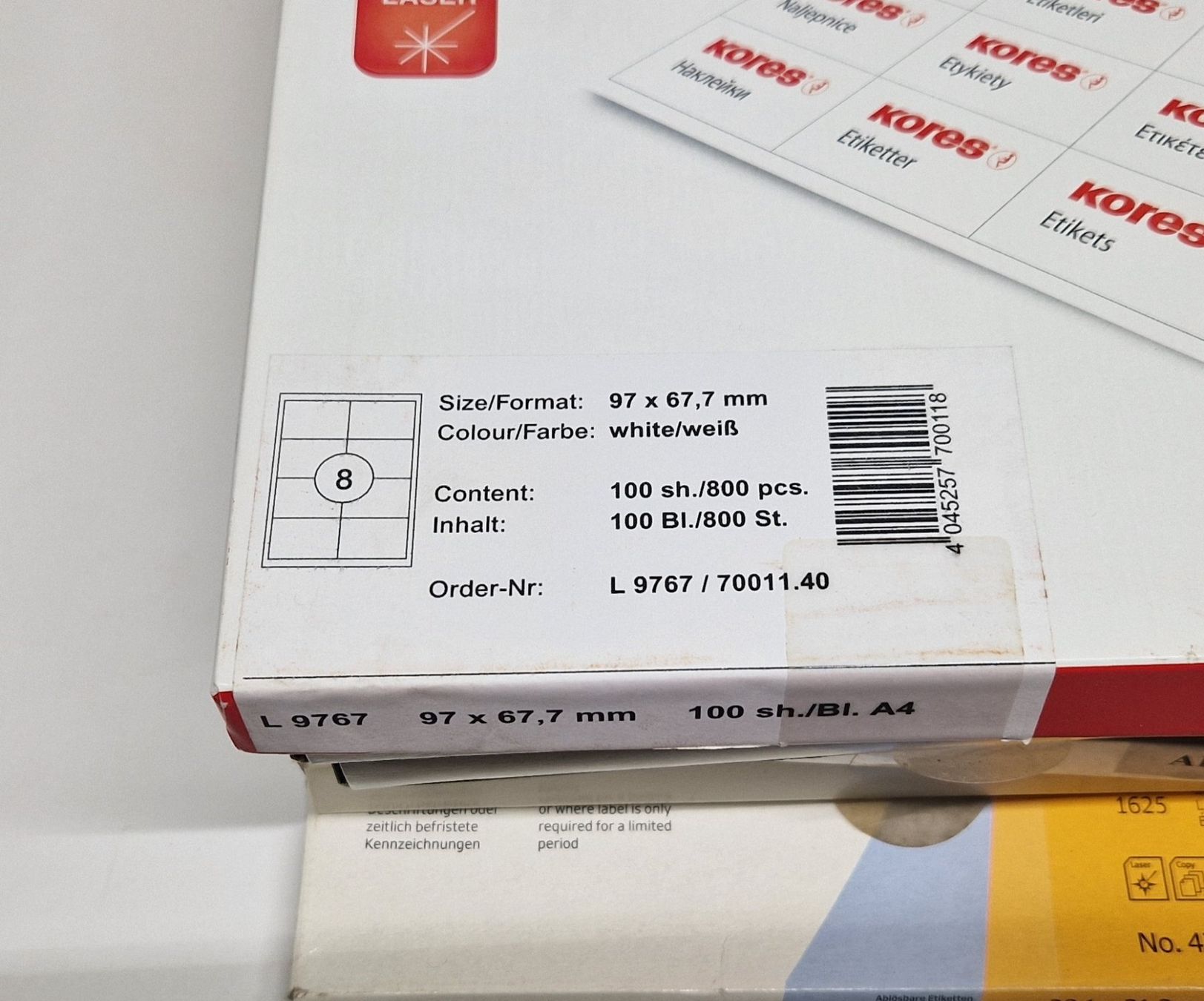 Sticker: Diverse Klebeetiketten, Drucker geeignet – Usato da Untersiggenthal venduto da Coca-Cola 1