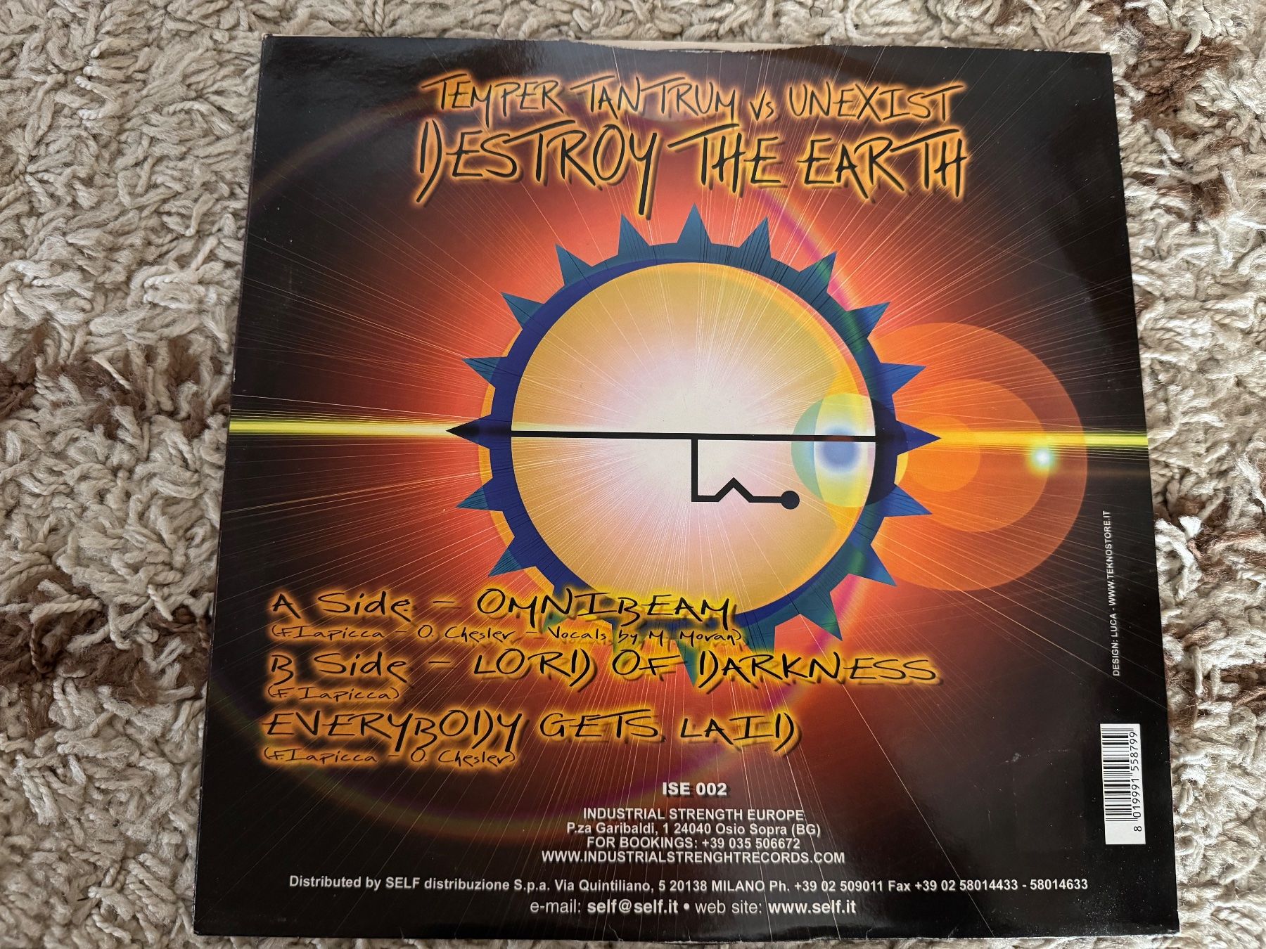 Dischi in vinile: Temper Tantrum Vs Unexist - Hardcore Thunderdome Techno Acid – Usato da Mairengo venduto da Thunderdome-Freak 1