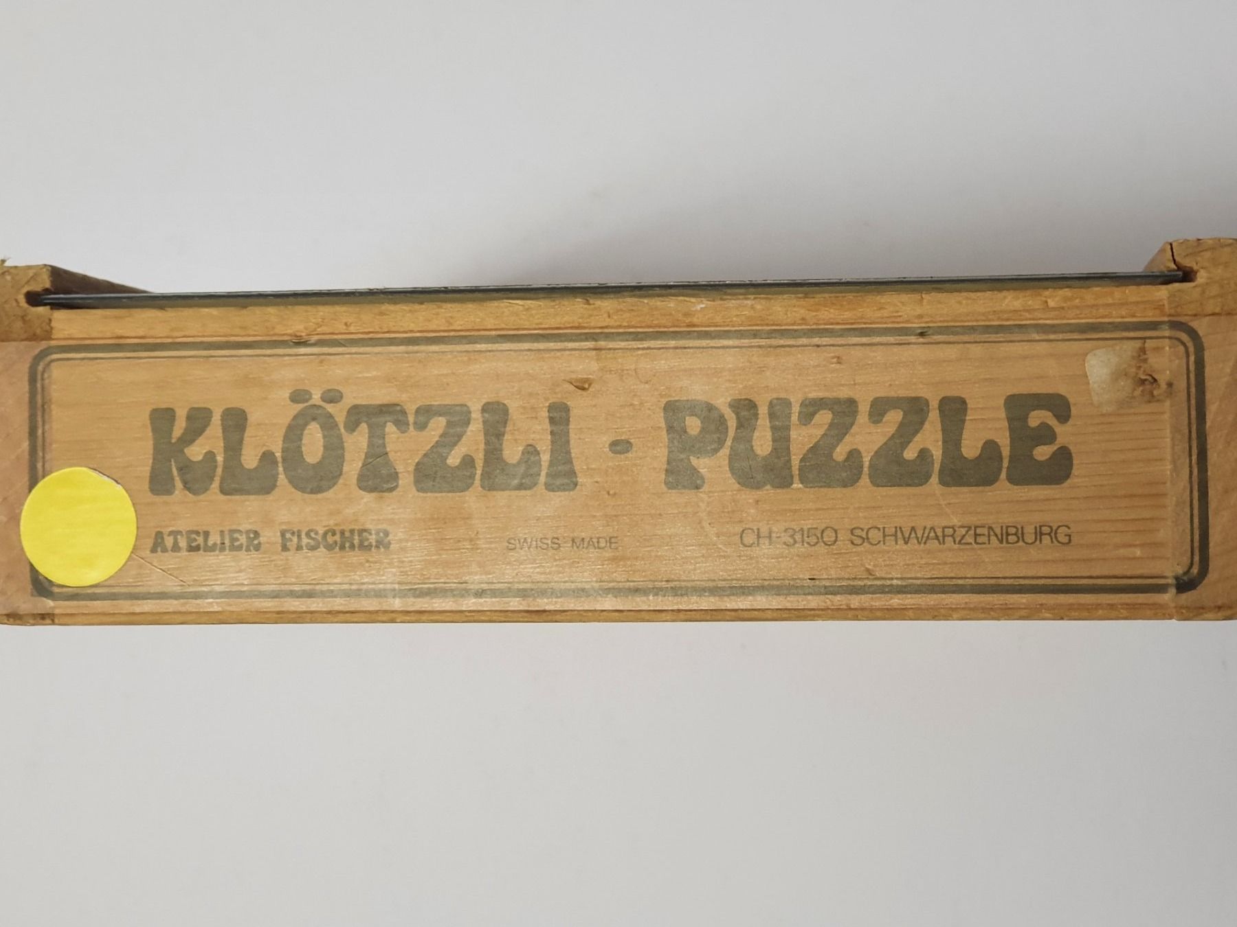 Puzzle: Klötzli - Puzzle – Usato da Oberdorf BL venduto da BaldenEagle 1