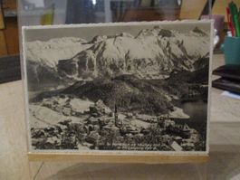 St.Moritz Dorf Schafberg  Piz Languard  Postkarte   1