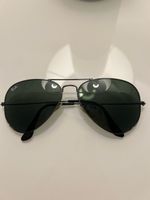 Sonnenbrille Ray-Ban Aviator schwarz gebraucht