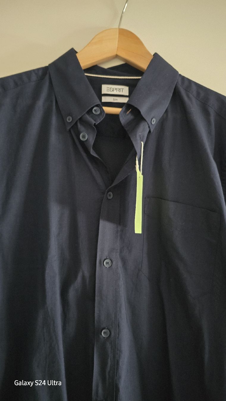 Esprit Camicie: Esprit Hemd Dunkelblau Gr. XL – Nuovo e nell'imballaggio originale da Sursee venduto da M_Z 1