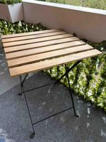 Gartentisch Tarnö Ikea Holz klappbar  55x55 mit Teak Öl
