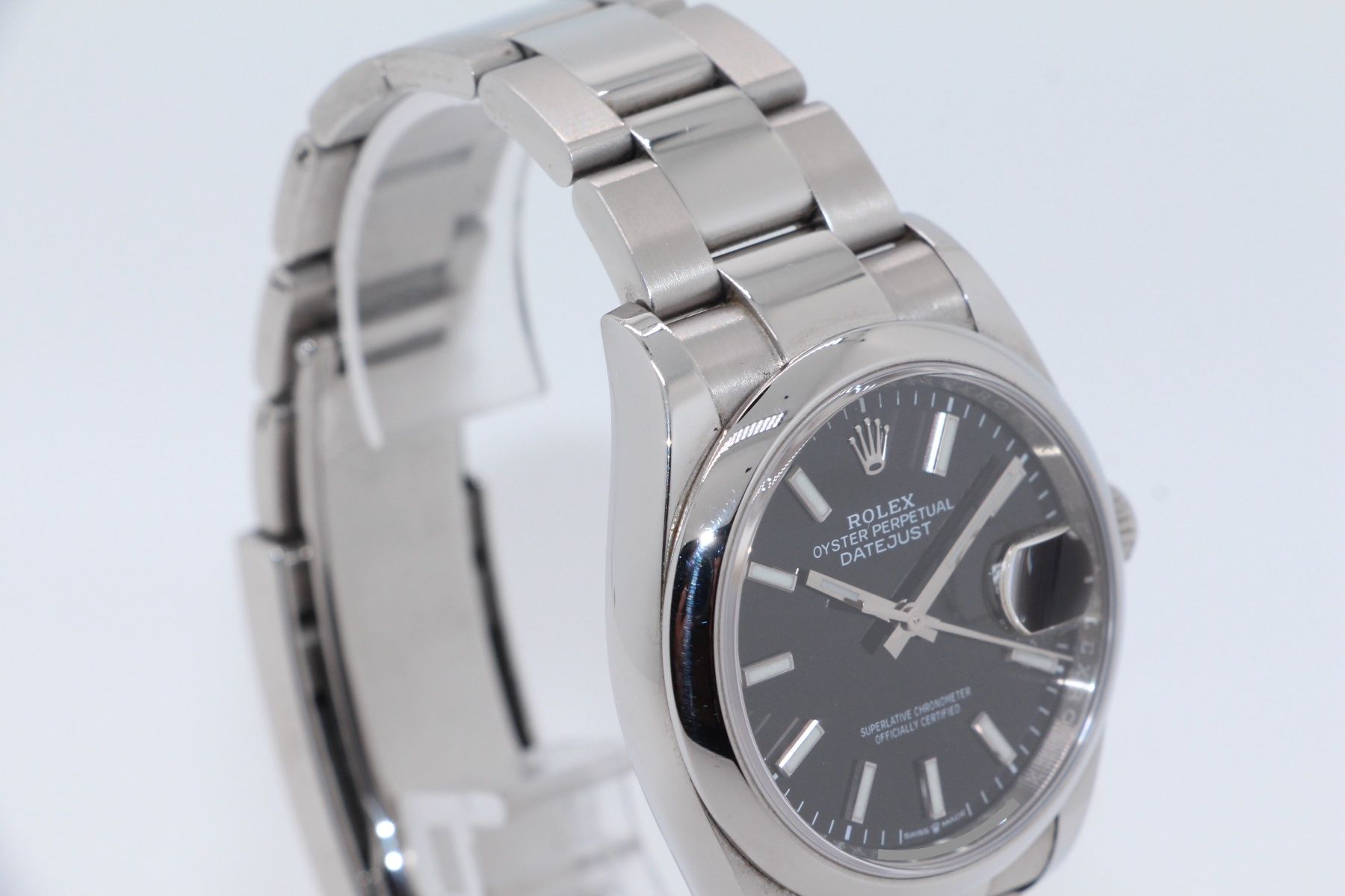 Rolex Orologi: Rolex Datejust 36 Schwarz Ref. 126200, Full-Set – Usato da Zug venduto da eMDi_Collection 2