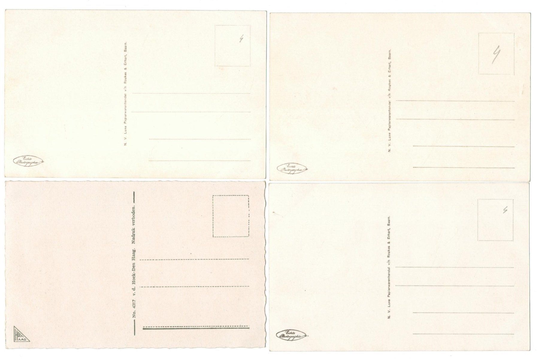 Cartes postales: 4 AK Scheveningen – D'occasion à Zürich par tol_b7c7 1