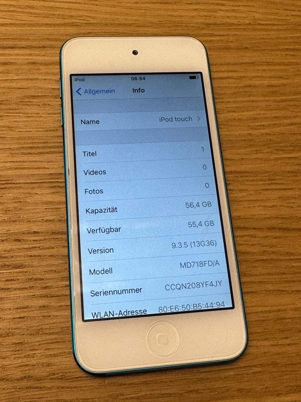 Apple Lettore multimediale portatile: iPod Touch 5th gen – Usato da Zollikofen venduto da lagavulin03 2