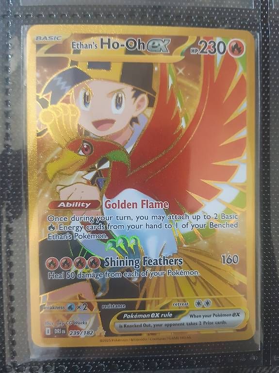Sammelbilder & Trading cards: Pokemon Eathan's Ho-Oh gold – Gebraucht aus Magliaso von bri_5szp