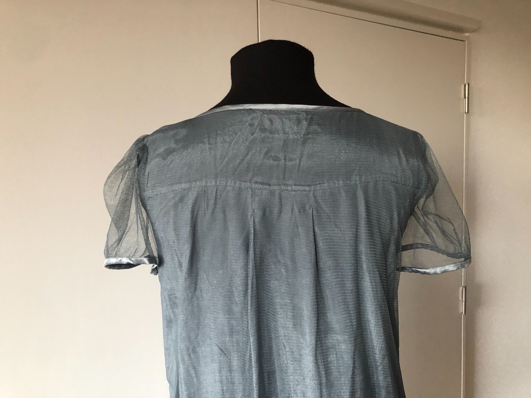 Kleider: NOA NOA Kleid hellblau/grau Gr S Wunderschön! – Neu (gemäss Beschreibung) aus Bern von Etzy 3