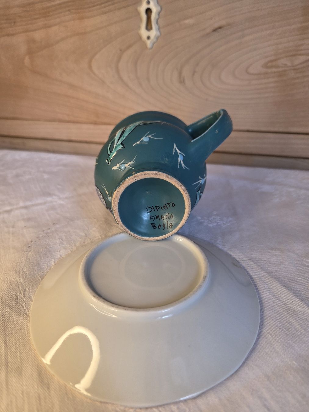 Tassen: Vintage Kännchen/Krug, handbemalt – Gebraucht aus Muotathal von sch_h6cz 2