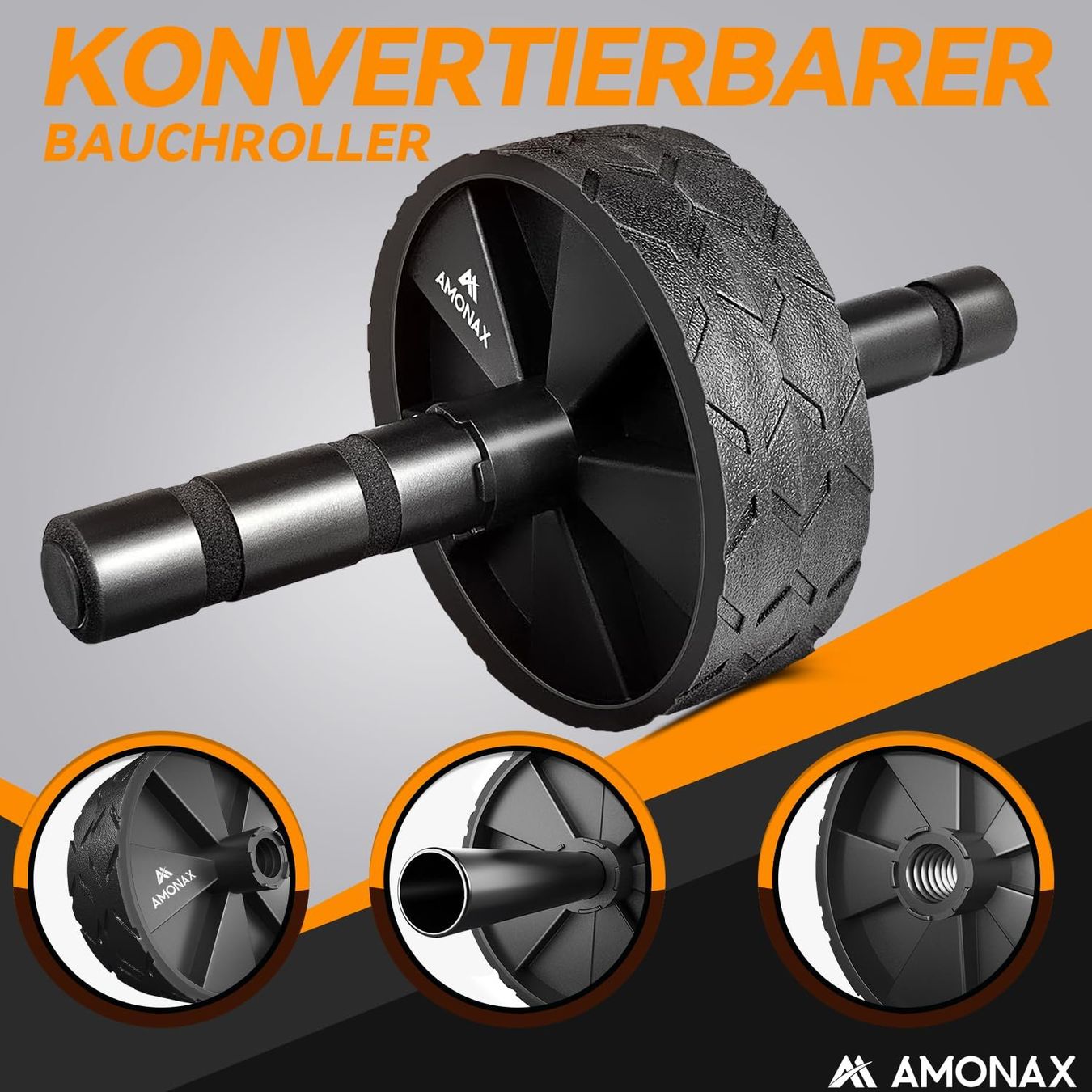 Vélos d'appartement: Bauchroller Bauchtrainer AB Wheel Set Kniematte Springseil – Neuf avec emballage d'origine à Dörflingen par Nixhub 1