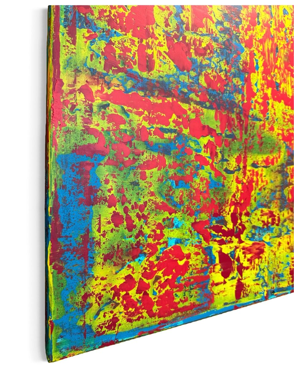 Gemälde: Original Gemälde, abstrakt, farbenfroh, einmalig! 150x120 cm – Neu und originalverpackt aus Berikon von home-artsch 5