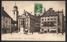 La Chaux-de-Fonds, Place de l'Hotel-de-V