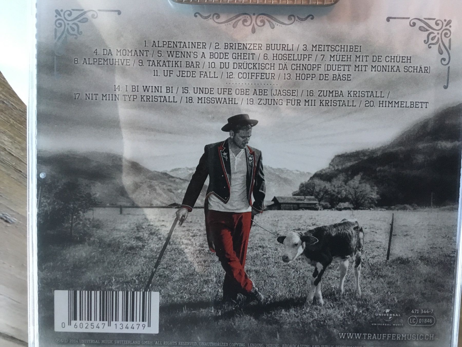 CD: Trauffer - Alpentainer Kristall Edition  u – Usato da Thierachern venduto da sweden08 1