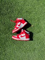 Nike Dunk High Rouge/Blanc Femme Pointure 37.5