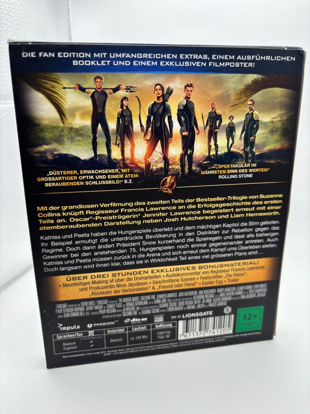 Tutti i DVDs: Die Tribute von Panem / Catching Fire (Blu-Ray) – Usato da Muri AG venduto da Kev90_ 1