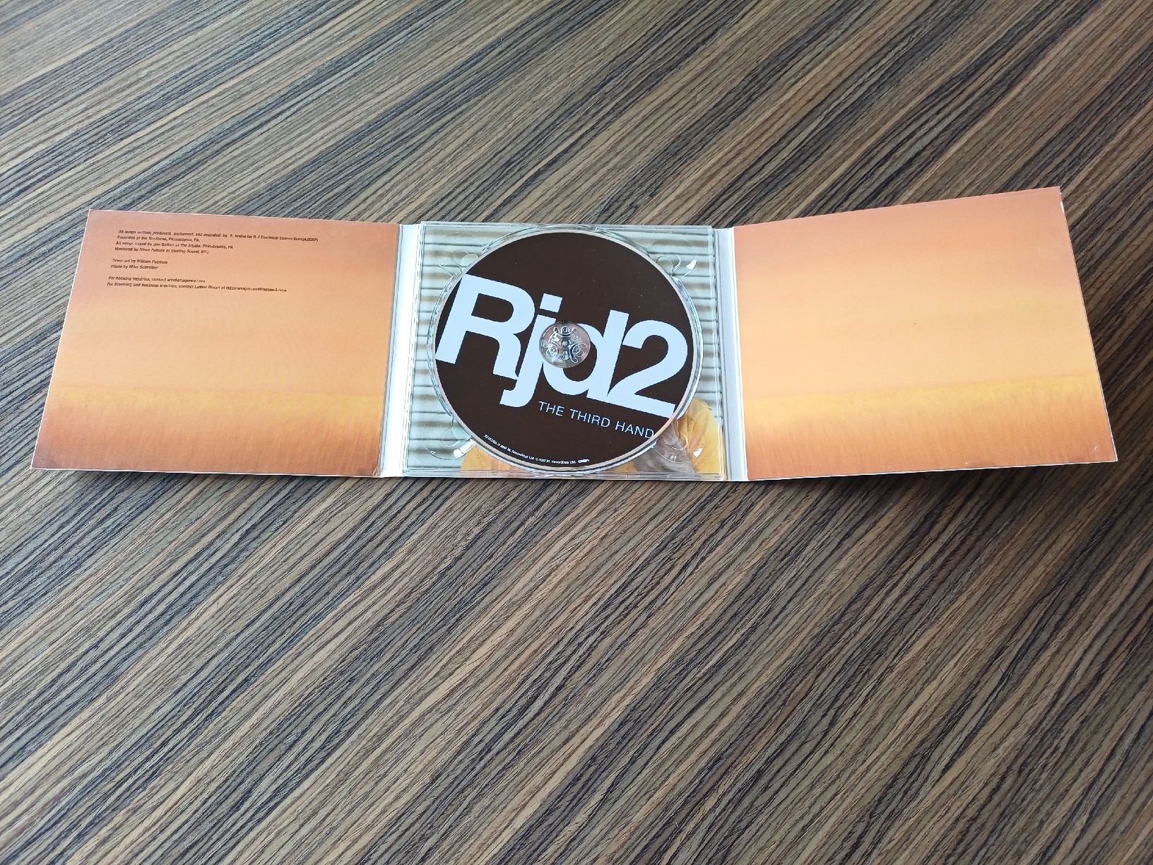 CD: RJD2 "The Third Hand" CD digipack – Usato da Begnins venduto da Drastic-Sound 2