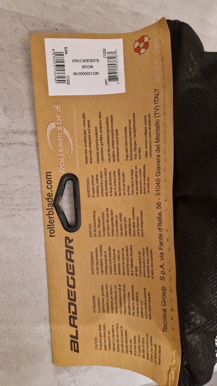 Schutz & Schoner: Protektoren-Set für Inline Skating. Protective Gear Set – Neu und originalverpackt aus Gachnang von Tschuli8547 2