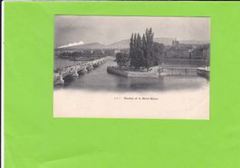 Genève. Et le Mont Blanc