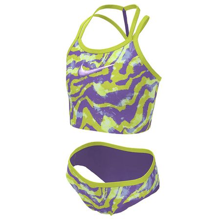 Nike Watercolor T-Crossback Midkini Mädchen