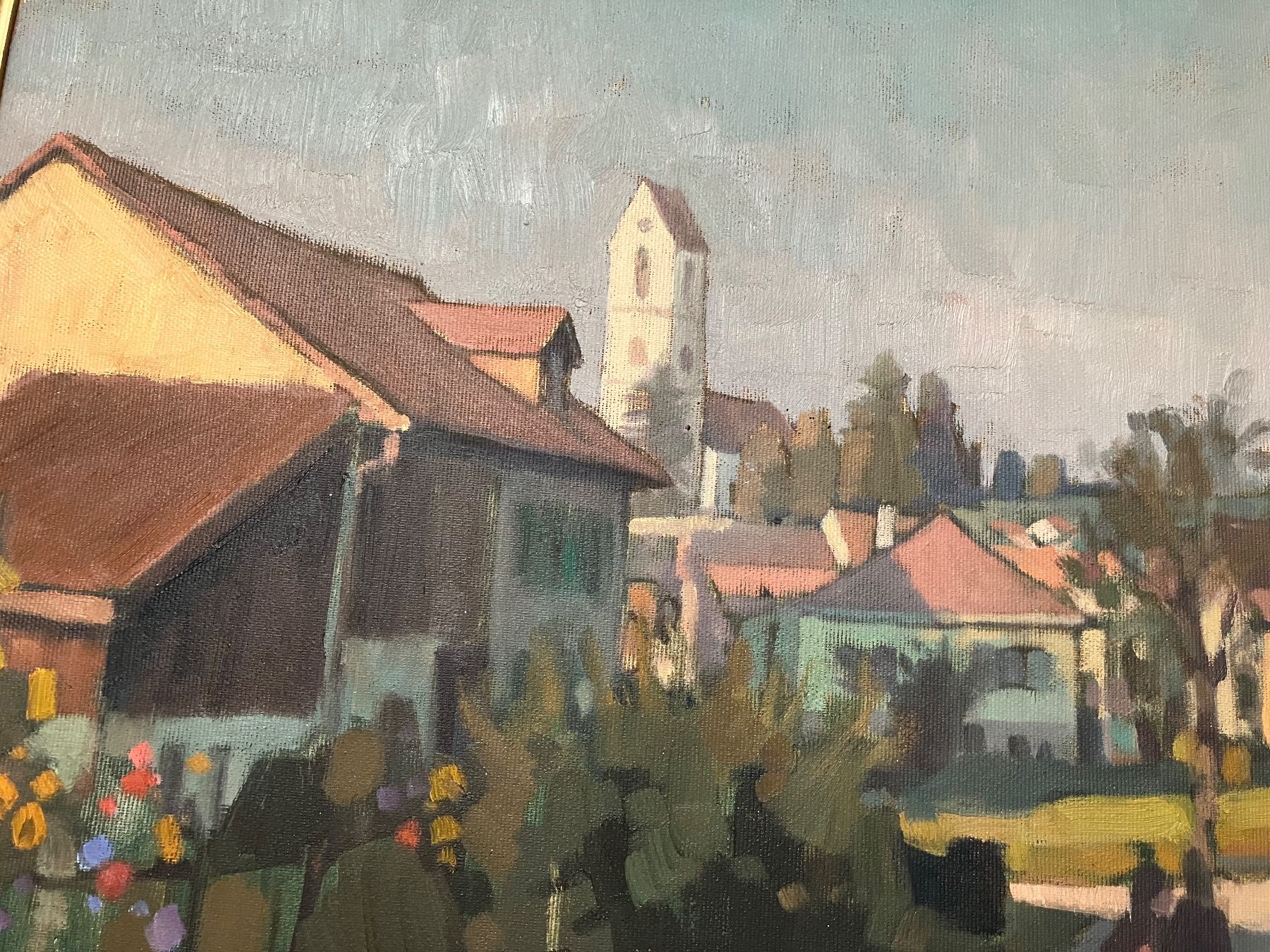 Dipinti: Gemälde Alfred Gass – Usato da Itingen venduto da bib_59tp