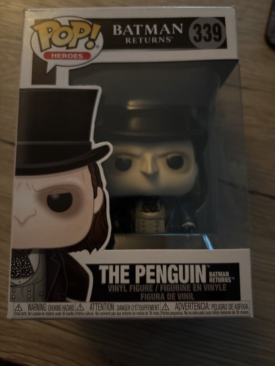 Funko Pop! Heroes: The Penguin (Batman Returns) #339 (Neu (gemäss ...