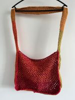 Coole Netztasche / Unikat, von Hand gehäkelt / aufwändig