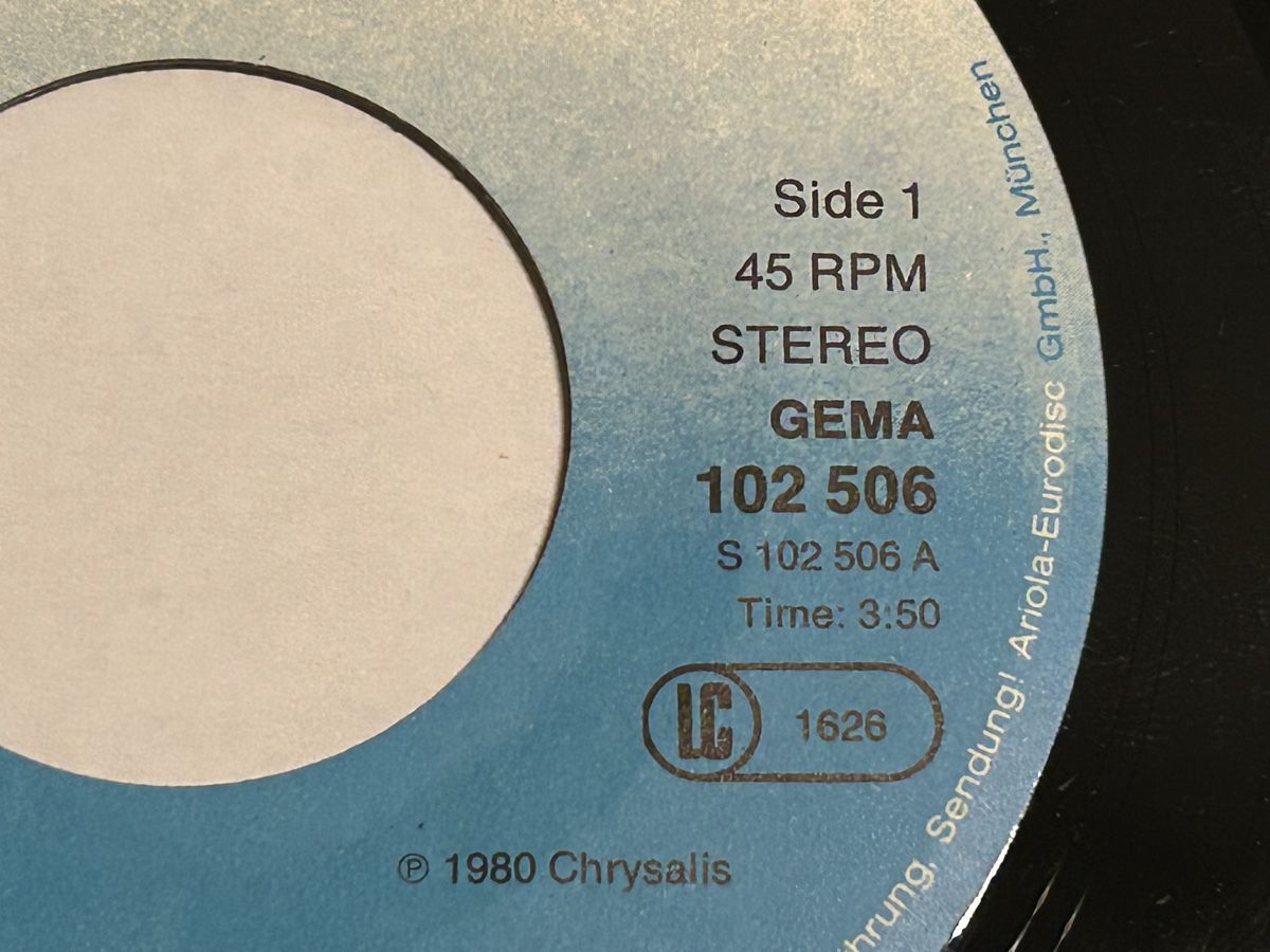 Dischi in vinile: Blondie. 1980. The Tide Is Hide – Usato da Faulensee venduto da Mizuno06 4