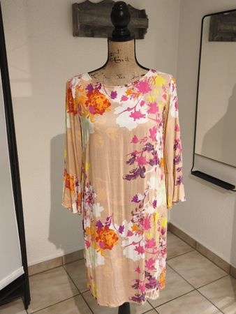 Best Connections Kleid, Gr. M/ 40, Viscose, Blumenmuster!