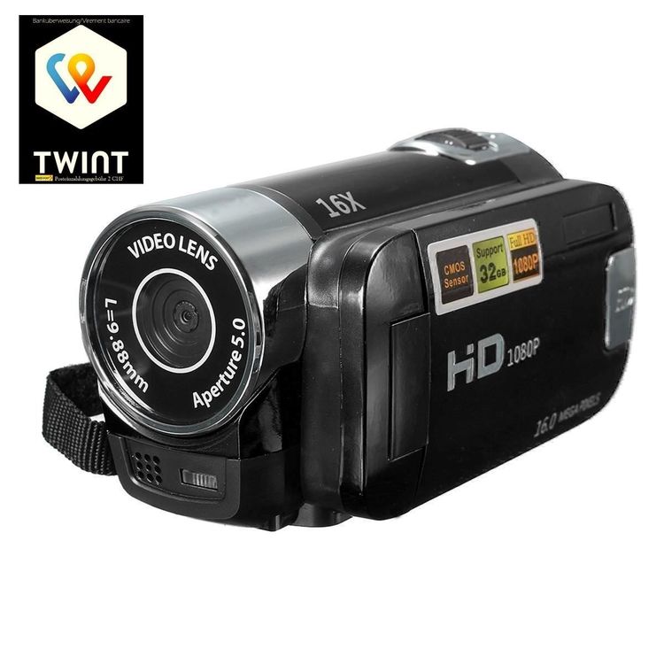 📌 NEU 16X Zoom HD 1080P Video Kamera 16MP | Kaufen auf Ricardo