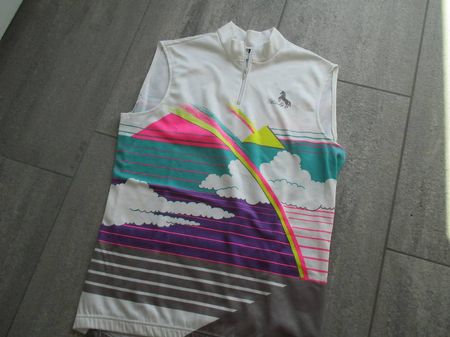 Velo Shirt, Marke Blacky, Gr. M, bunt für Damen