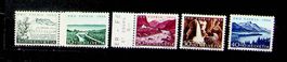 PRO PATRIA SÉRIE DE TIMBRES NEUF** 1954 SBK 20.00 / T633