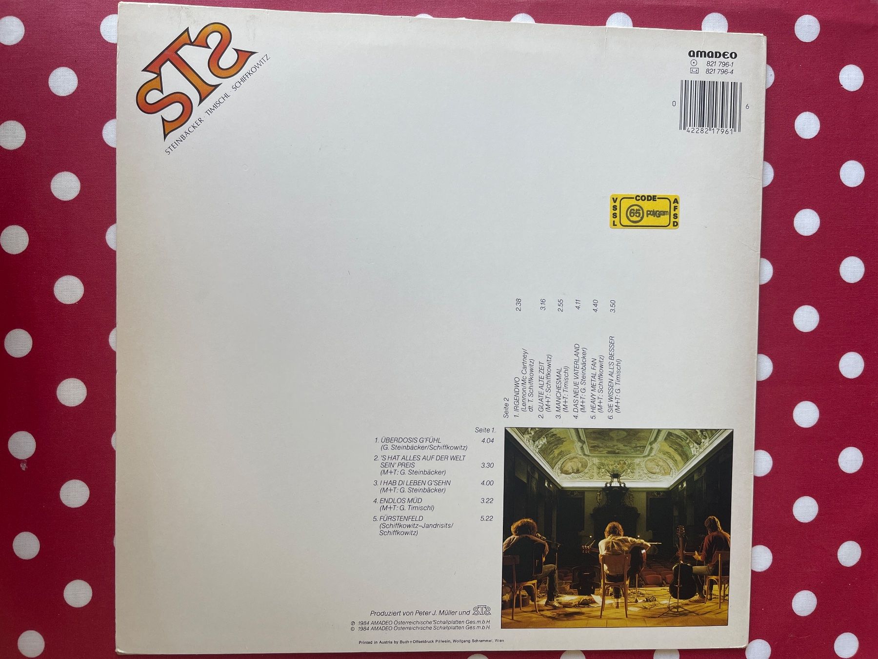 Vinyles: A492/STS Überdosis G'Fühl – D'occasion à Frutigen par Philippe_jsp 1