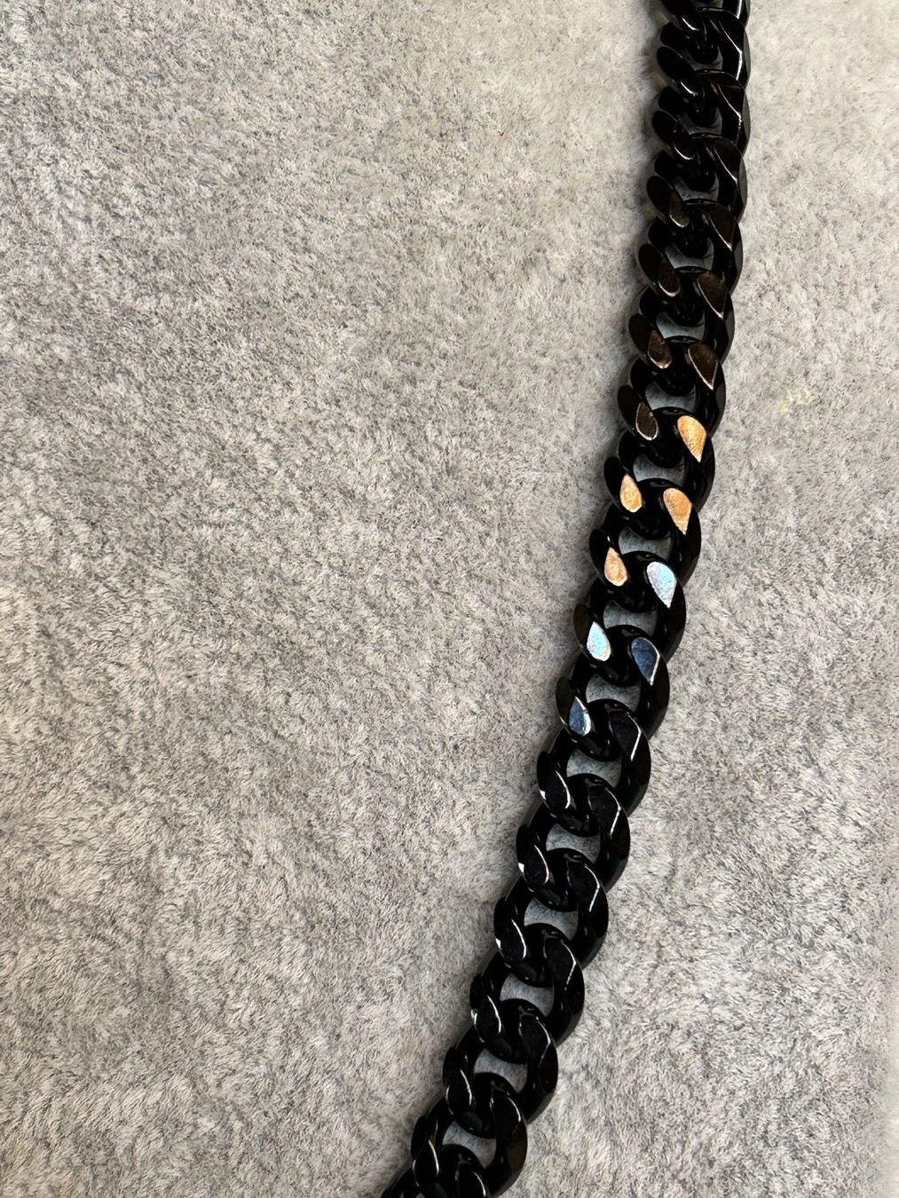 Catenine: Schwarze Panzerkette -Herrenkette Gothik – Nuovo e nell'imballaggio originale da Laufen venduto da Bellavitaboom 4