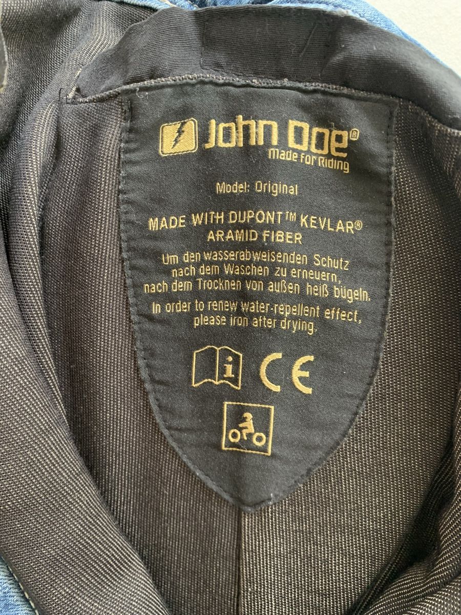 John Doe Jeans: John Doe Jeans Motorrad Gr. W32/L32 – Usato da Flims Waldhaus venduto da Sergio333 2