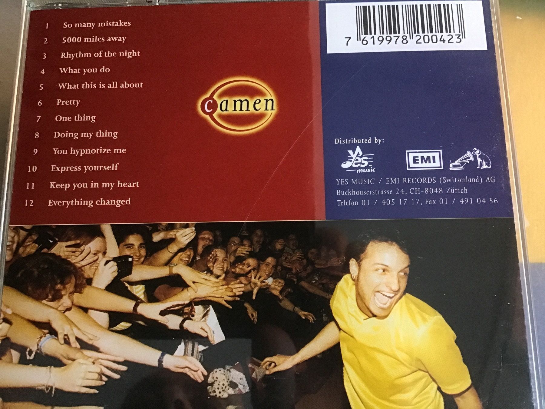 CDs: CAMEN – Gebraucht aus Thierachern von sweden08 1