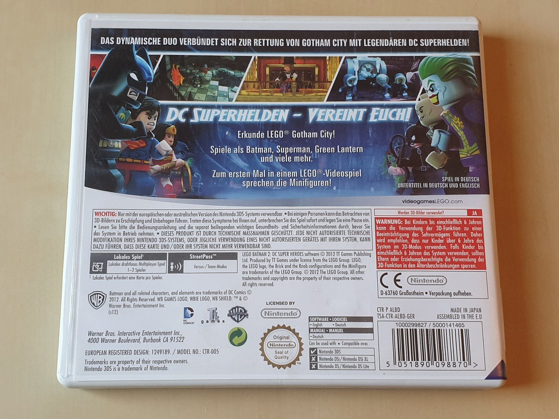 Nintendo Giochi: Lego Batman 2 DC Super Heroes – Usato da Stansstad venduto da collectorsshop 1