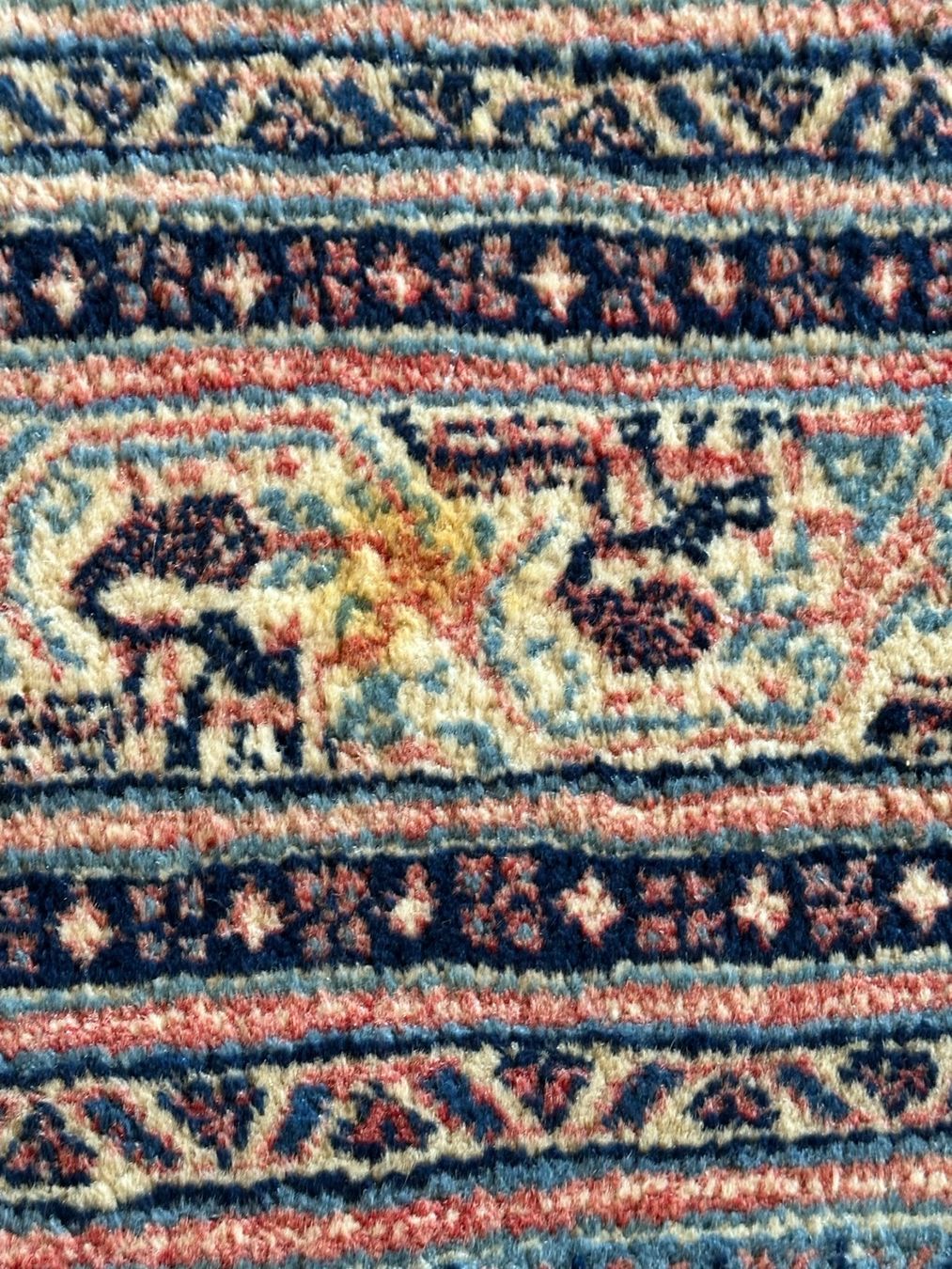 Tappeti: Orientteppich Chhapra Mir blau Indien – Usato da Stallikon venduto da Rsiri 4