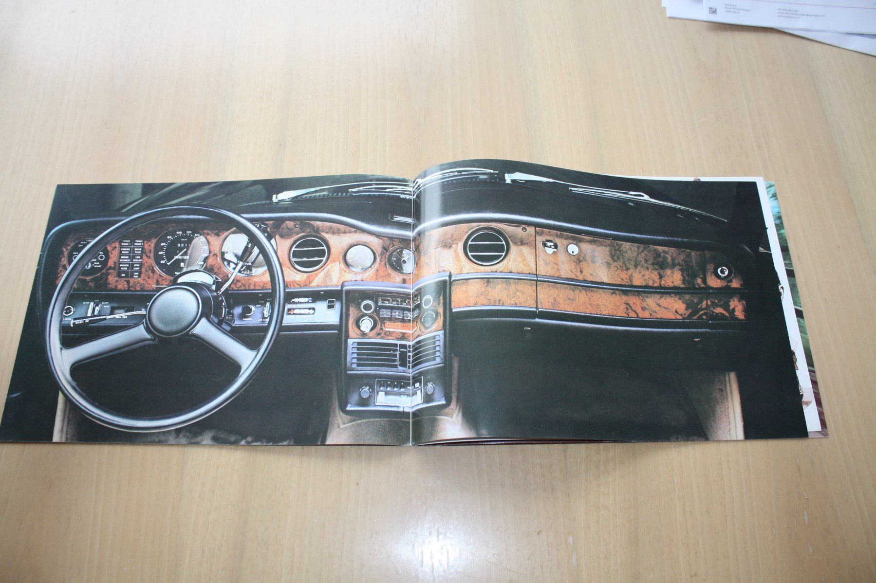 Rolls-Royce Documenti: Rolls Royce Silver Shadow II Broschüre, Arabisch – Usato da Wikon venduto da erwin400 3