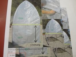 Palmenhaus mit sehr viel Zubehör (Winterschutz)