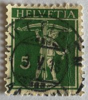 Tellknabe mit Vollstempel