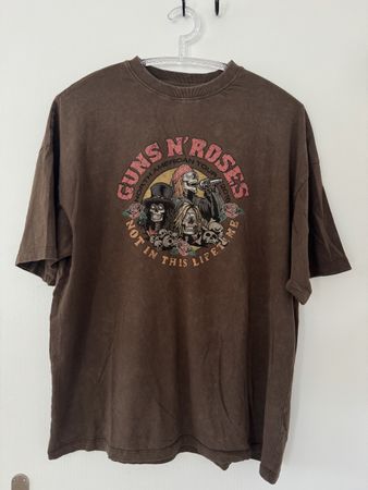 Guns N Roses t-shirt braun Grösse M fit L 2016 tour 