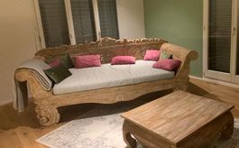 Bank Teak Holzbank Sitzbank Gartenbank Teakholz Gartenmöbel