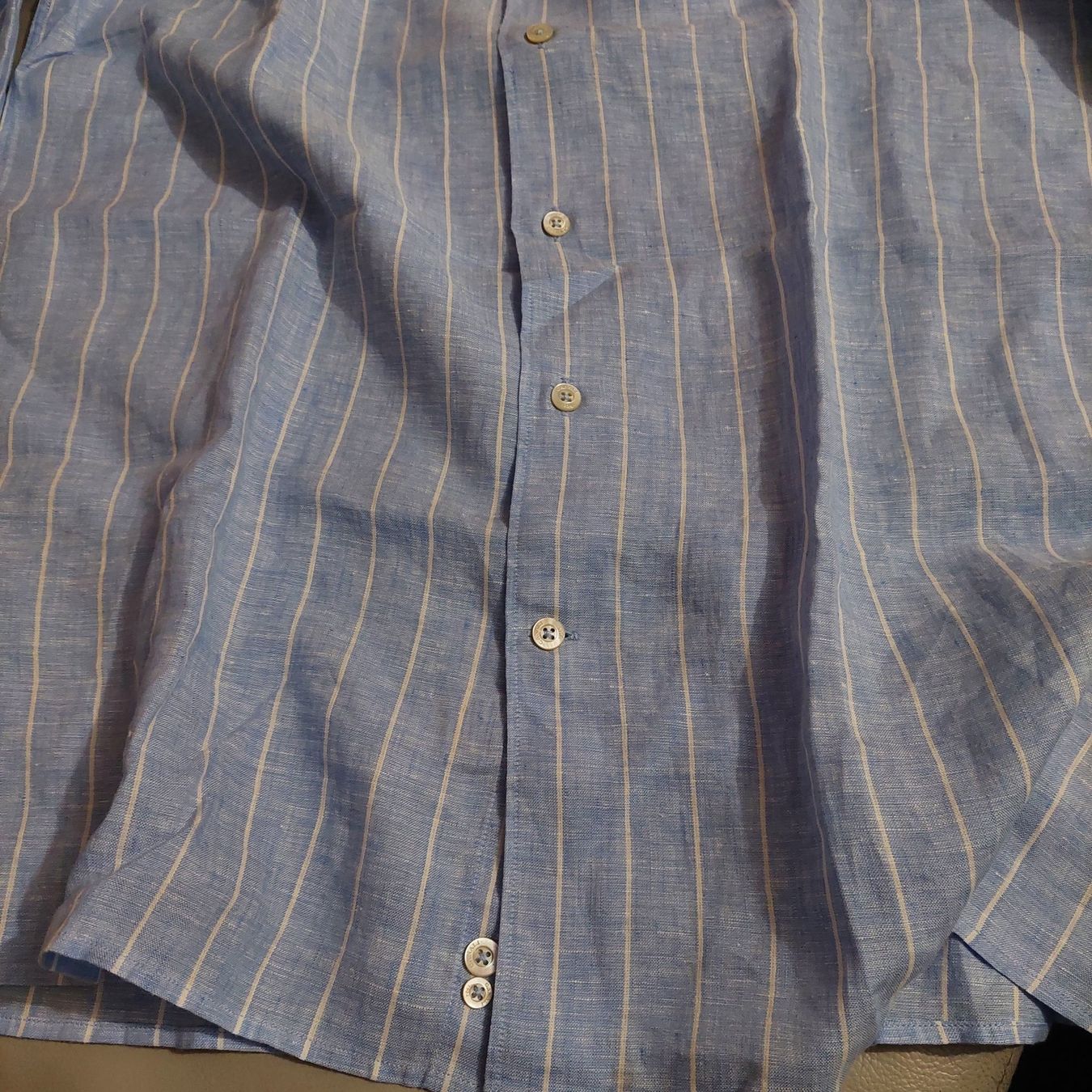 Camicie: Canali Milano 100% Feinstes Leinen Hemd Button Down Gr M NEU – Nuovo (secondo la descrizione) da Walenstadt venduto da ELNINOMARAVILLA 4