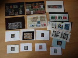 Interessantes Lot Schweiz auf Steckkarten ab CHF 1.--