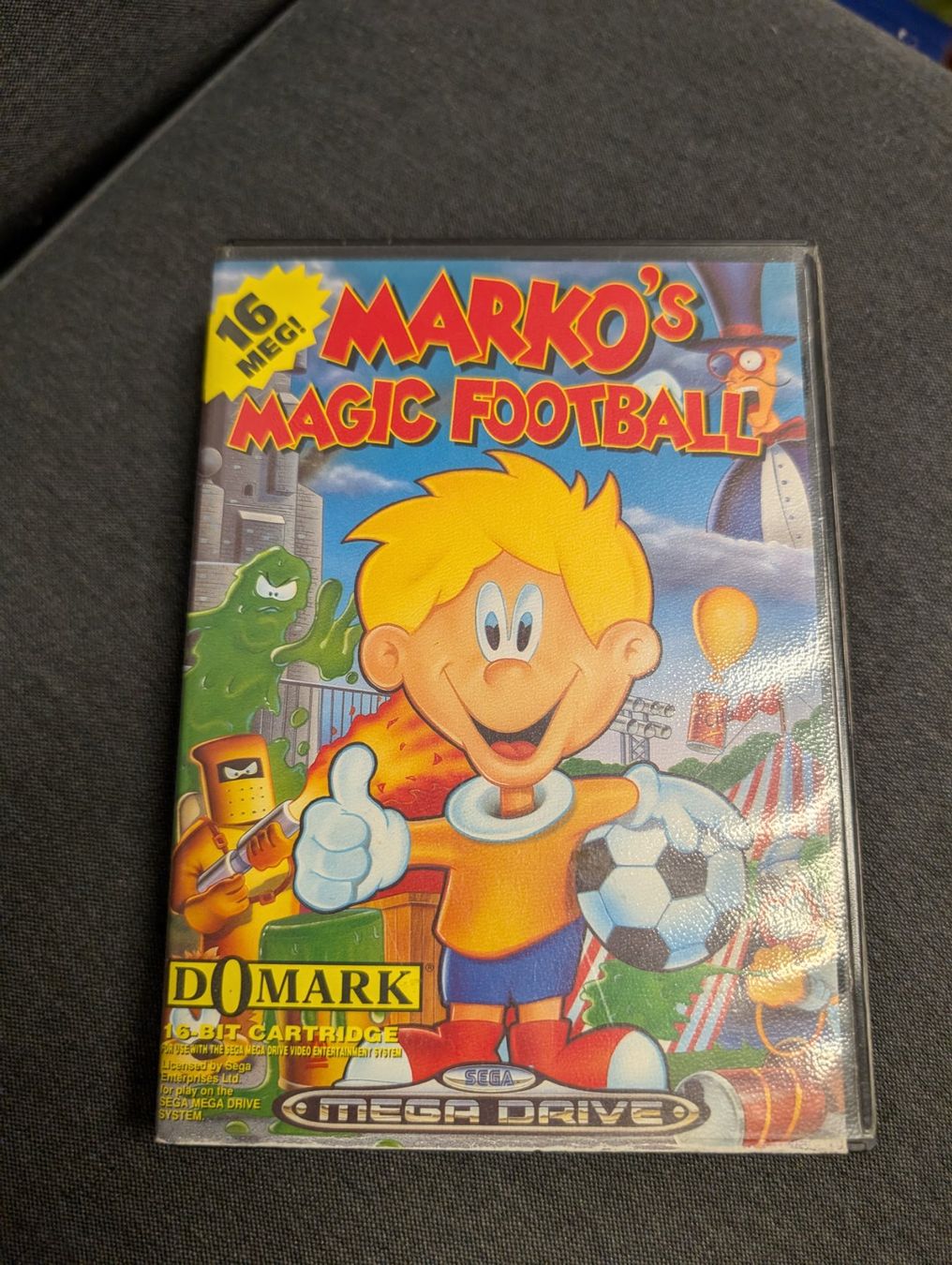 Spiele: Marko's magic football Sega Mega Drive – Gebraucht aus Giubiasco von Ticinerd