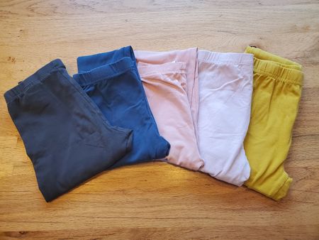5x Leggings 122/ 128