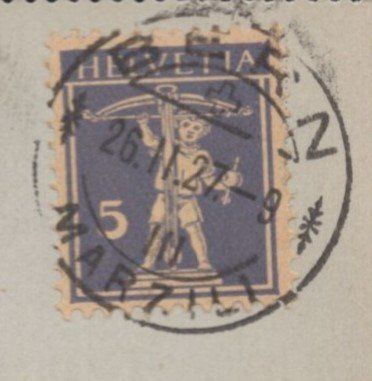 Tutti i francobolli: Adressbuch Stadt Bern  1927 – Usato da Aarau venduto da kufi44 1