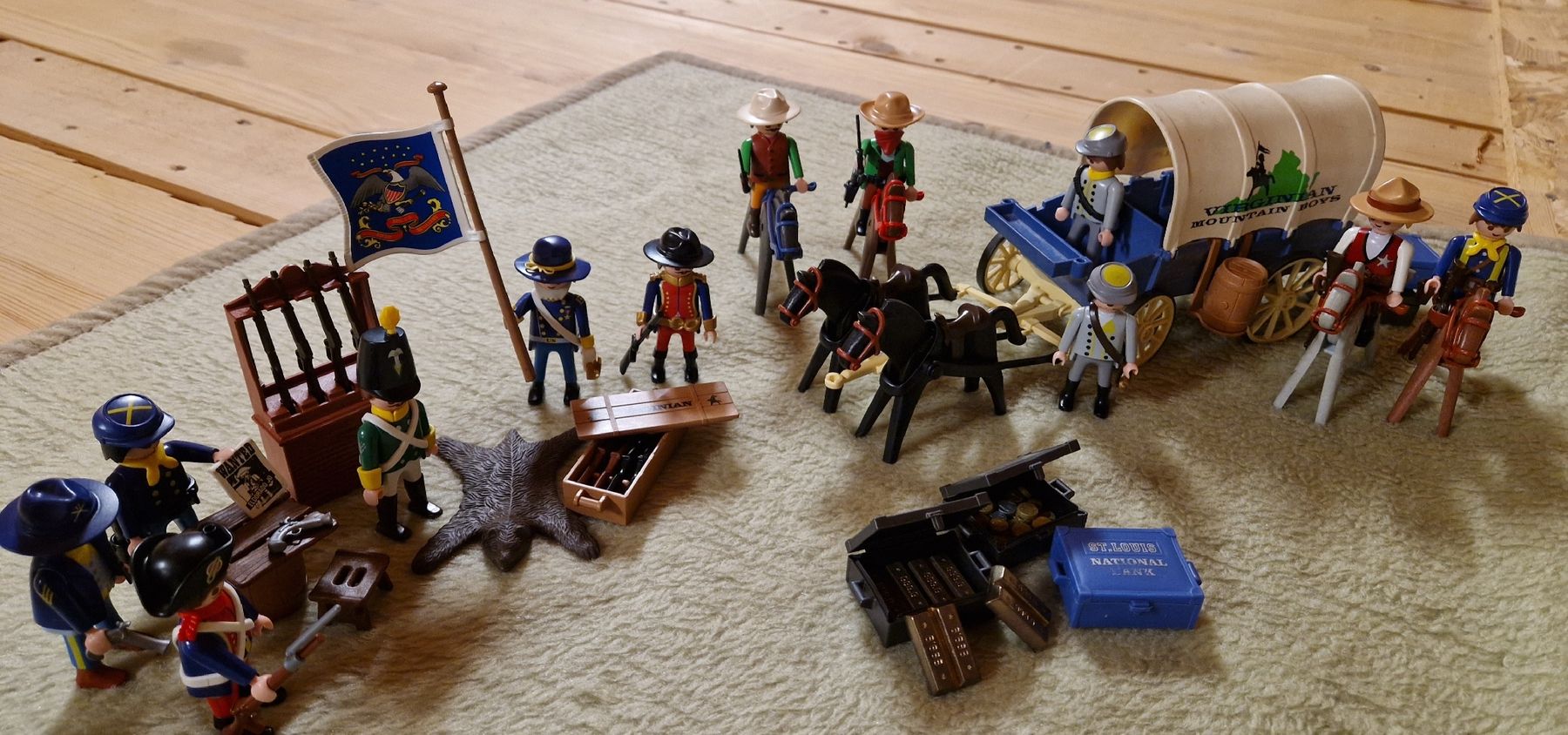 Playmobil Jouets: Playmobil Wild West - grosses Set! – D'occasion à Baden par Spill_4 8