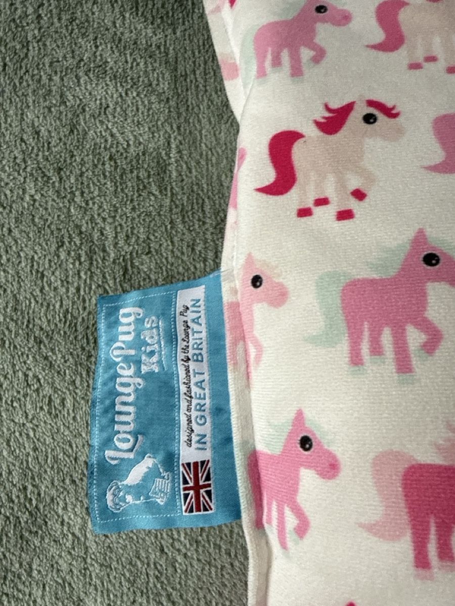 Cuscini: Lounge Pug Kids Sitzsack, Einhorn Design, Top! – Usato da Hergiswil NW venduto da Dekrio 1
